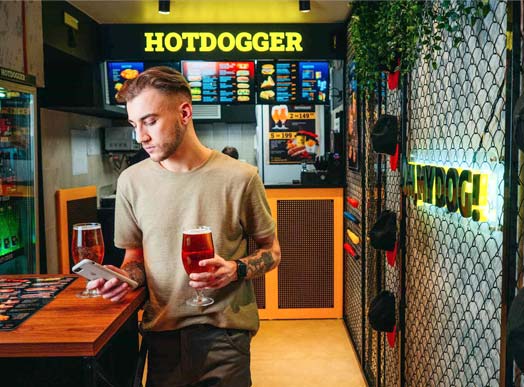 Франшиза Hotdogger - сеть фаст-фудов разного формата