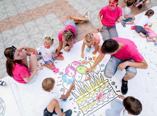 Франшиза Kids Point — студия свободного рисования