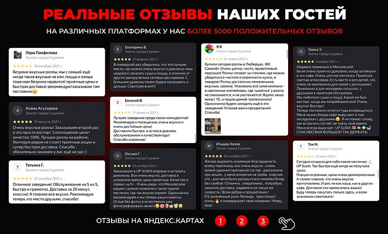 Франшиза UP SUSHI - сеть доставки суши и роллов