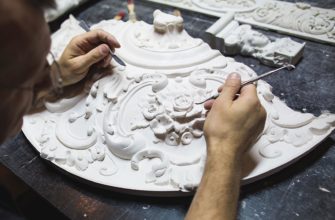 производстве изделий из гипса